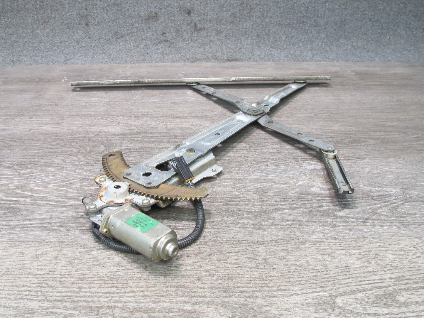 90-96 Nissan Z32 300ZX Coupe Right Passenger Door Window Regulator w Motor OEM