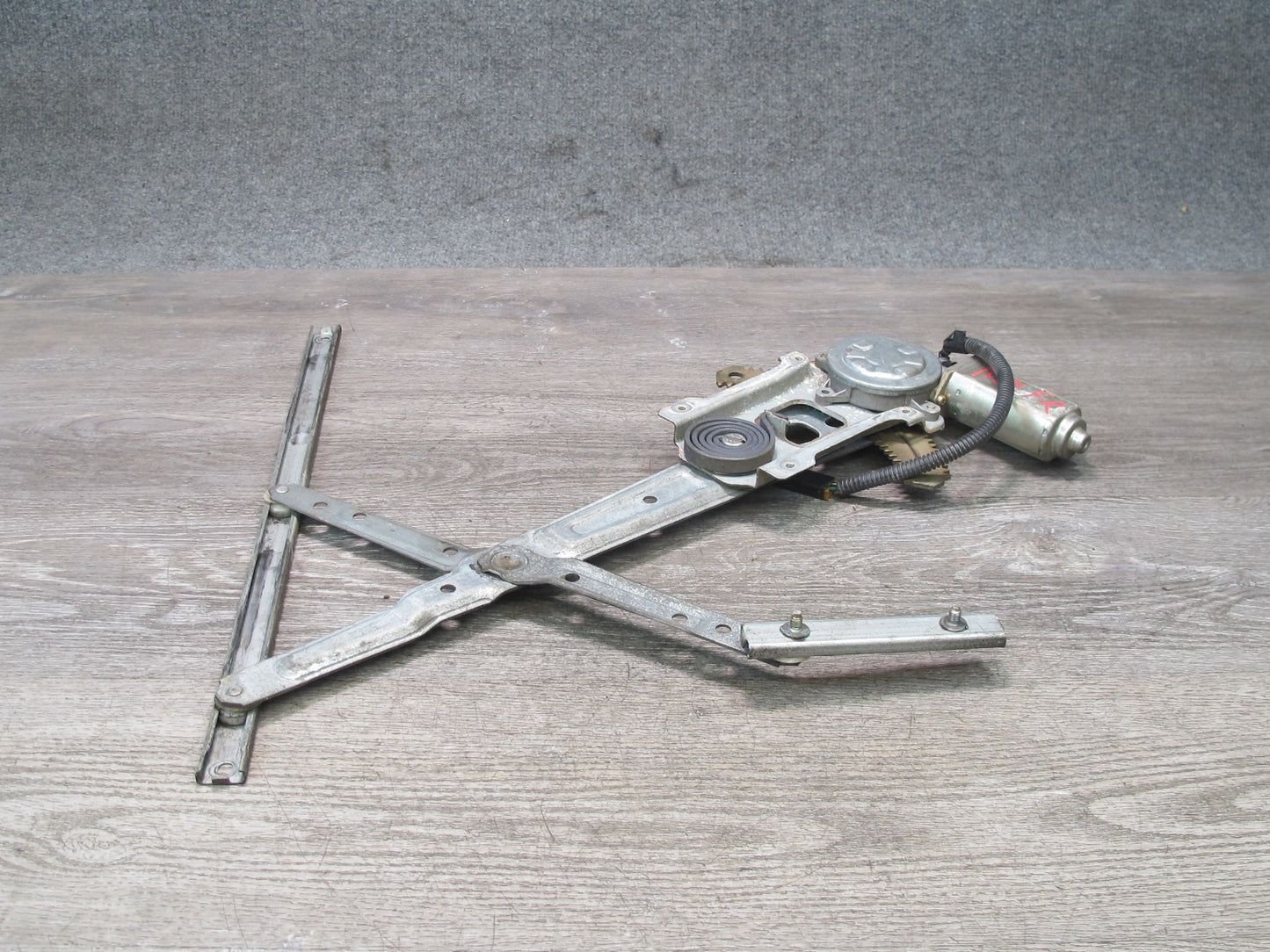90-96 Nissan Z32 300ZX Coupe Right Passenger Door Window Regulator w Motor OEM
