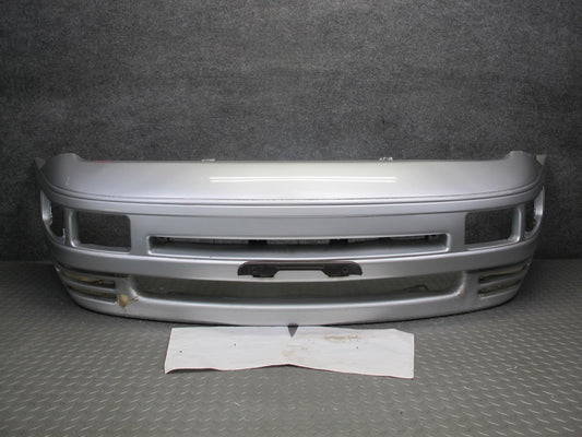 90-96 Nissan Z32 300ZX Turbo Front Bumper Cover Silver OEM