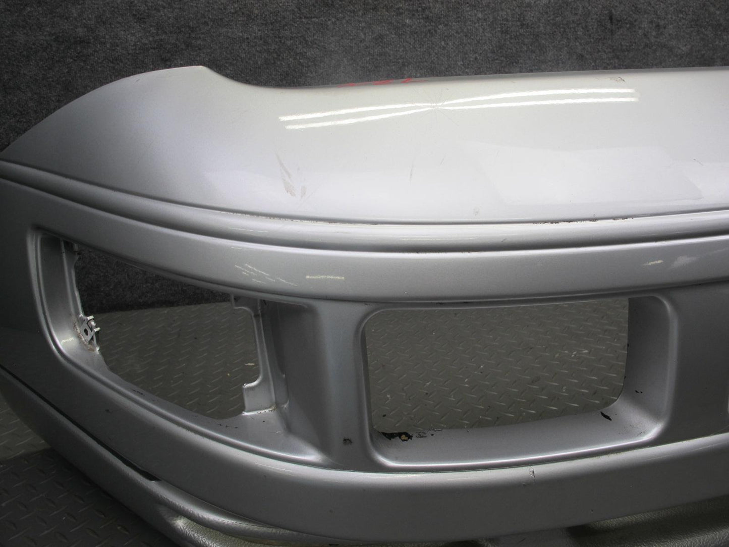 90-96 Nissan Z32 300ZX Turbo Front Bumper Cover Silver OEM