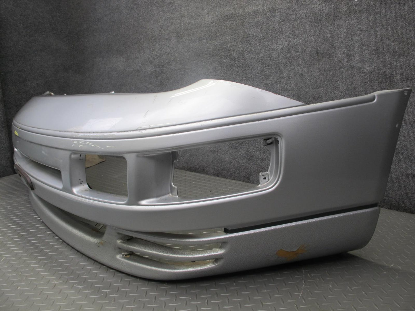 90-96 Nissan Z32 300ZX Turbo Front Bumper Cover Silver OEM