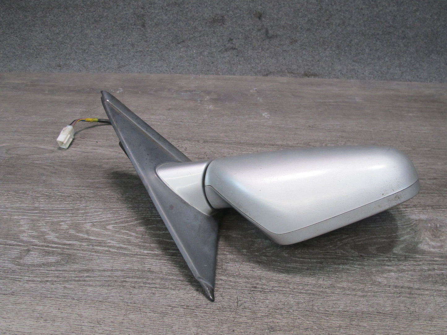 90-96 Nissan Z32 300ZX Coupe Right Door Heated Side View Power Mirror Silver OEM