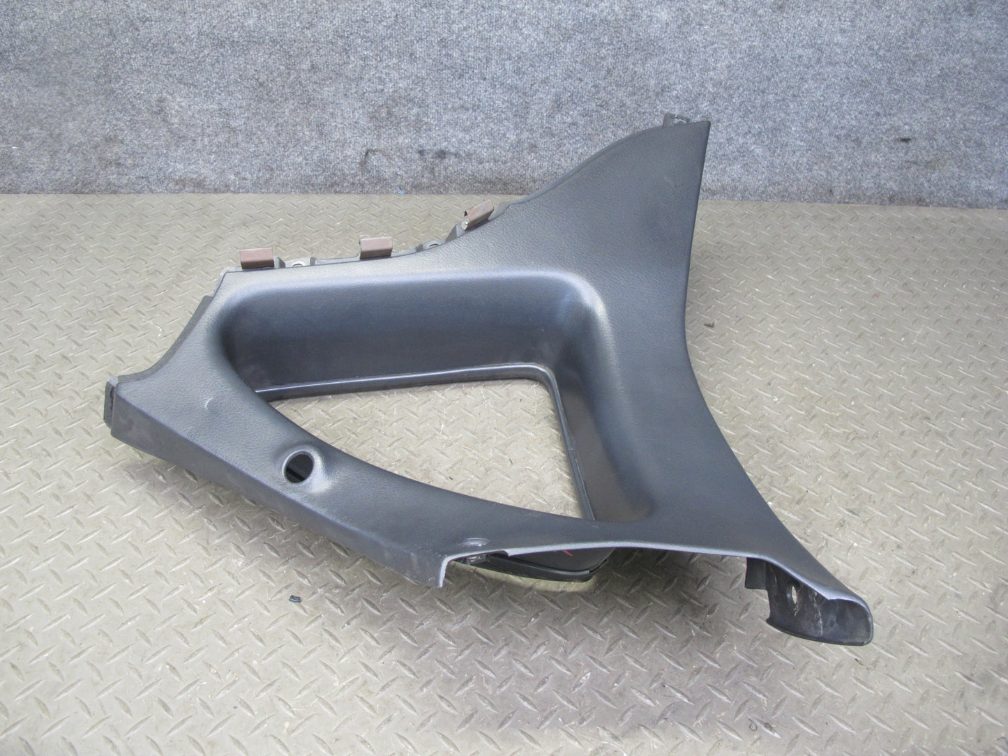 90-96 Nissan Z32 300ZX Coupe 2+0 Rear Right C Pillar Trim Cover Panel Black OEM