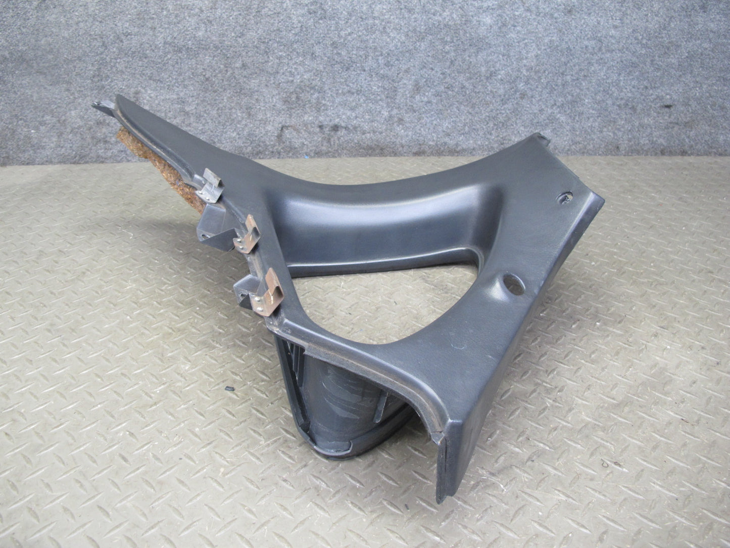 90-96 Nissan Z32 300ZX Coupe 2+0 Rear Right C Pillar Trim Cover Panel Black OEM