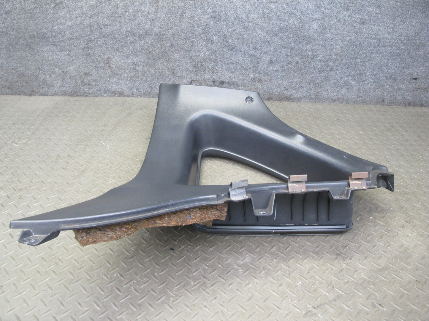 90-96 Nissan Z32 300ZX Coupe 2+0 Rear Right C Pillar Trim Cover Panel Black OEM
