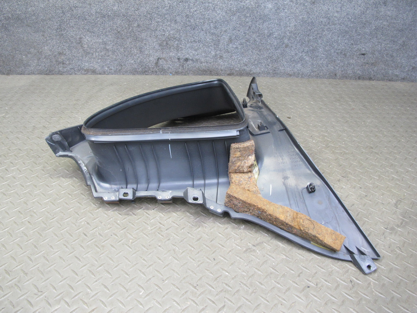 90-96 Nissan Z32 300ZX Coupe 2+0 Rear Right C Pillar Trim Cover Panel Black OEM