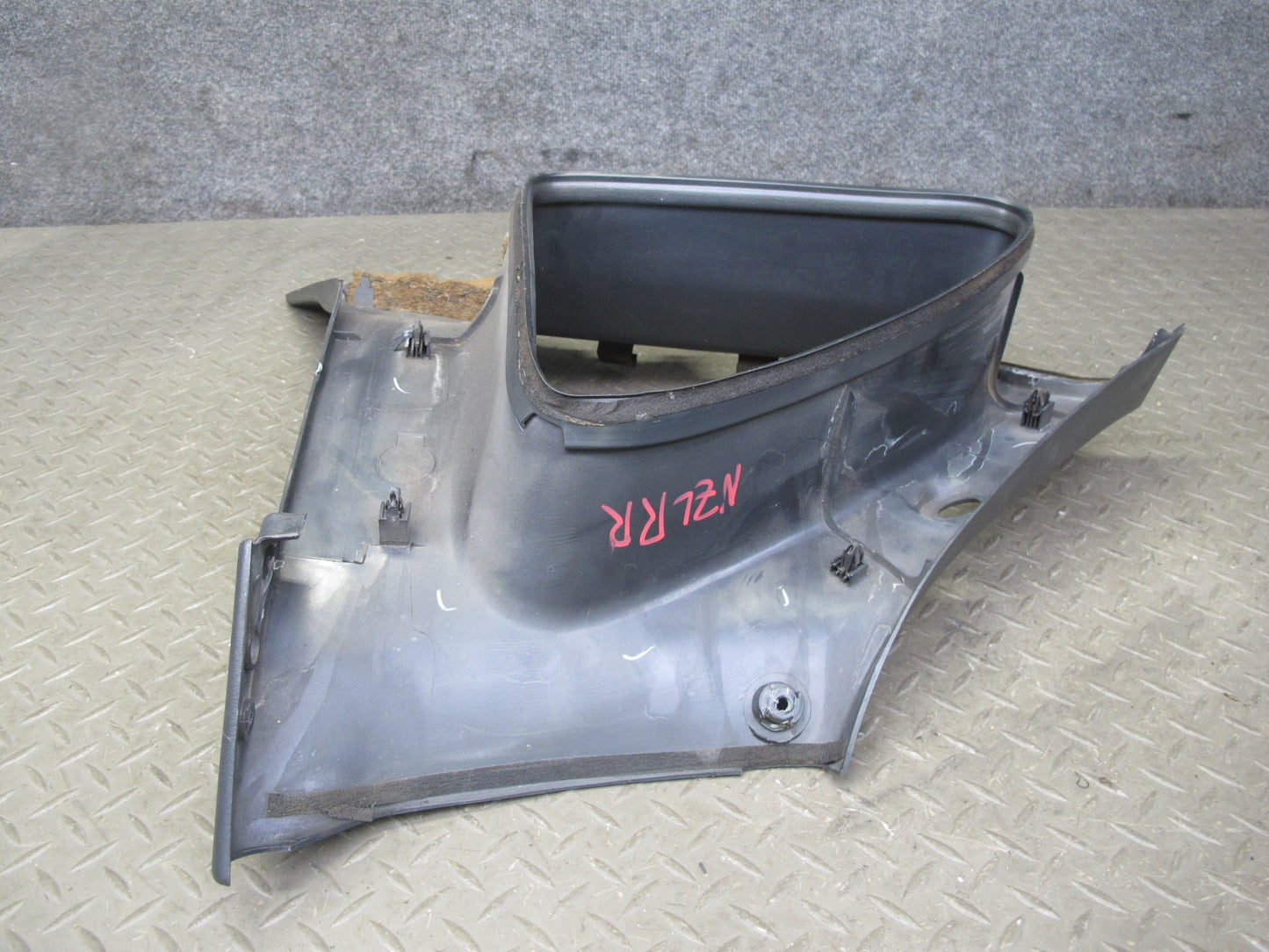 90-96 Nissan Z32 300ZX Coupe 2+0 Rear Right C Pillar Trim Cover Panel Black OEM