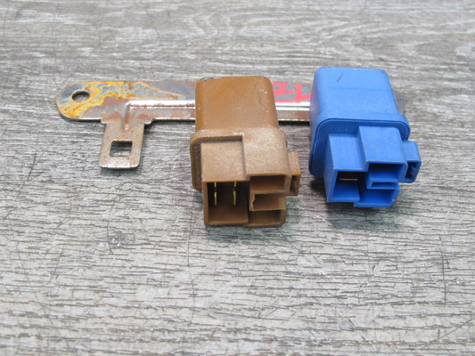 90-96 Nissan 300ZX Z32 Set of 2 Relay w Mount Bracket Assembly OEM