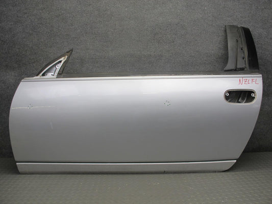 90-93 Nissan Z32 300ZX Coupe 2+0 Left Driver Door Shell Panel Silver OEM