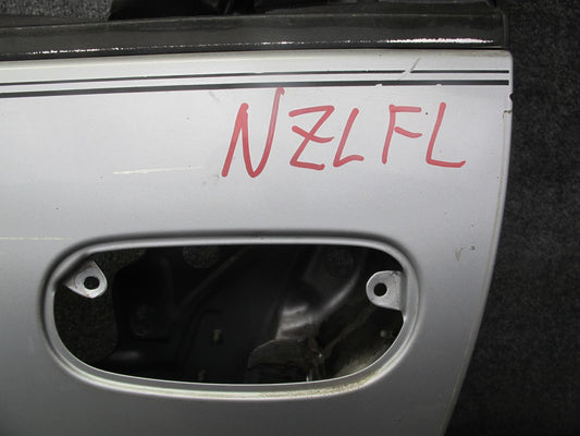 90-93 Nissan Z32 300ZX Coupe 2+0 Left Driver Door Shell Panel Silver OEM