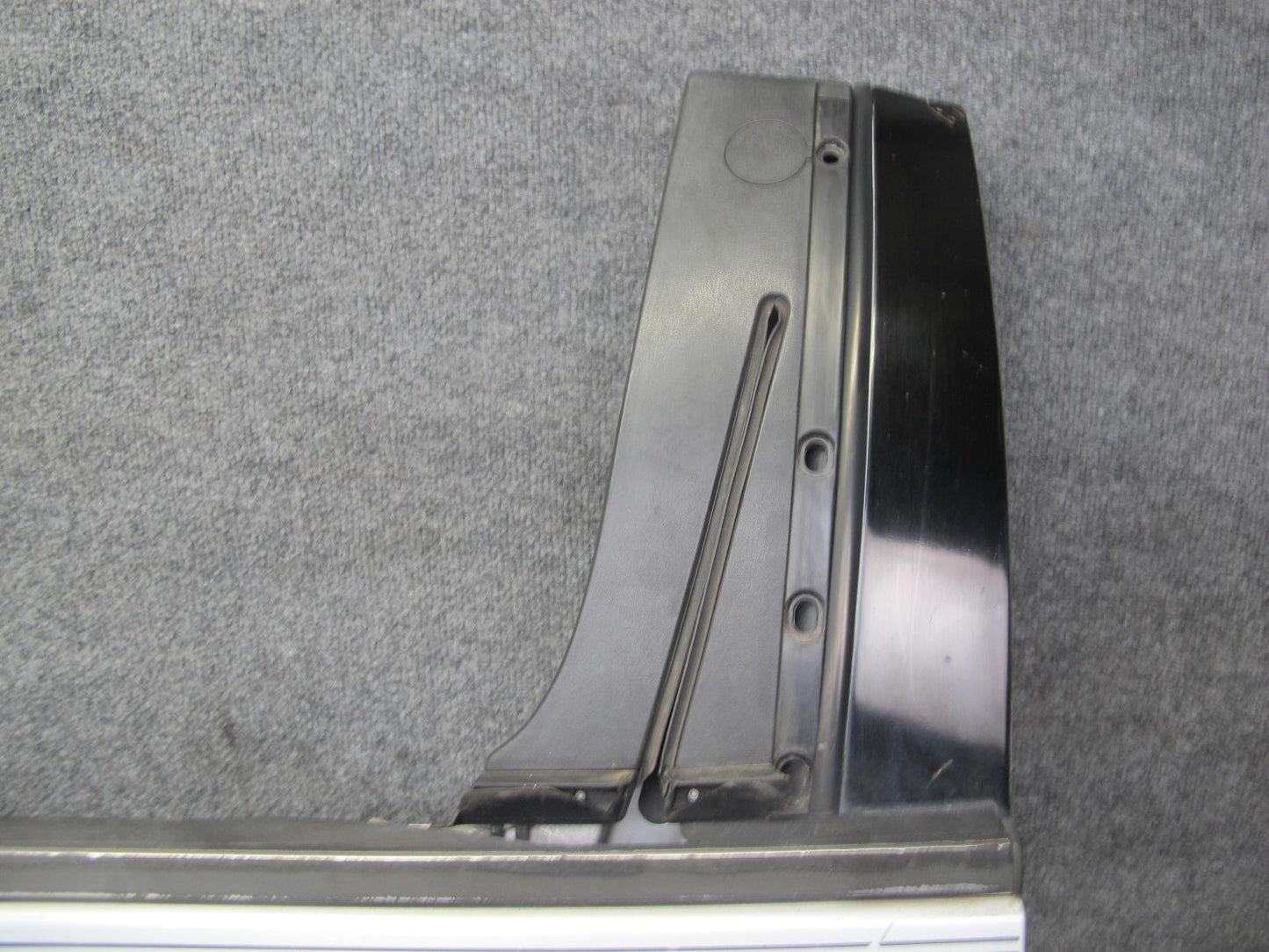 90-93 Nissan Z32 300ZX Coupe 2+0 Left Driver Door Shell Panel Silver OEM