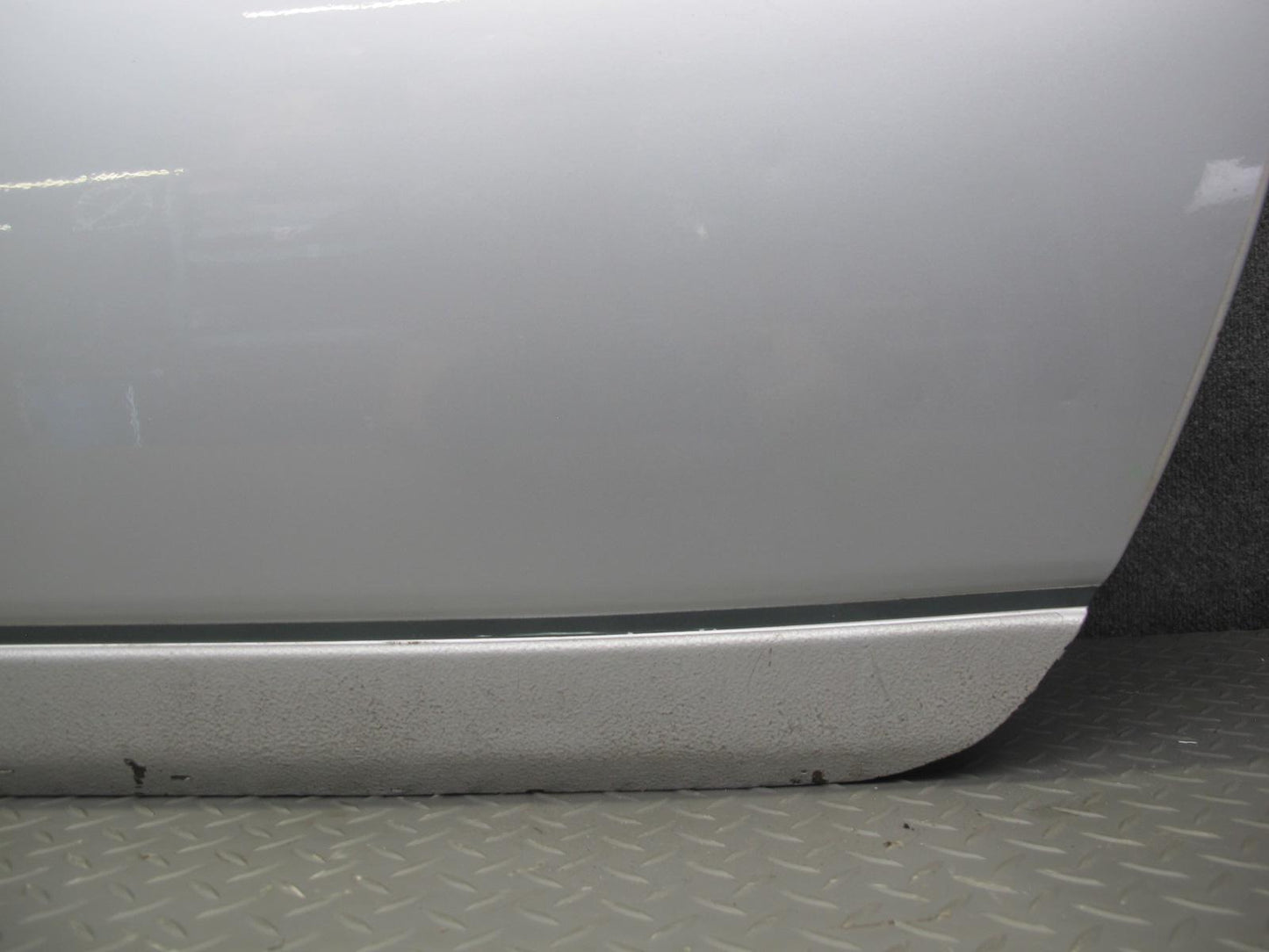 90-93 Nissan Z32 300ZX Coupe 2+0 Left Driver Door Shell Panel Silver OEM