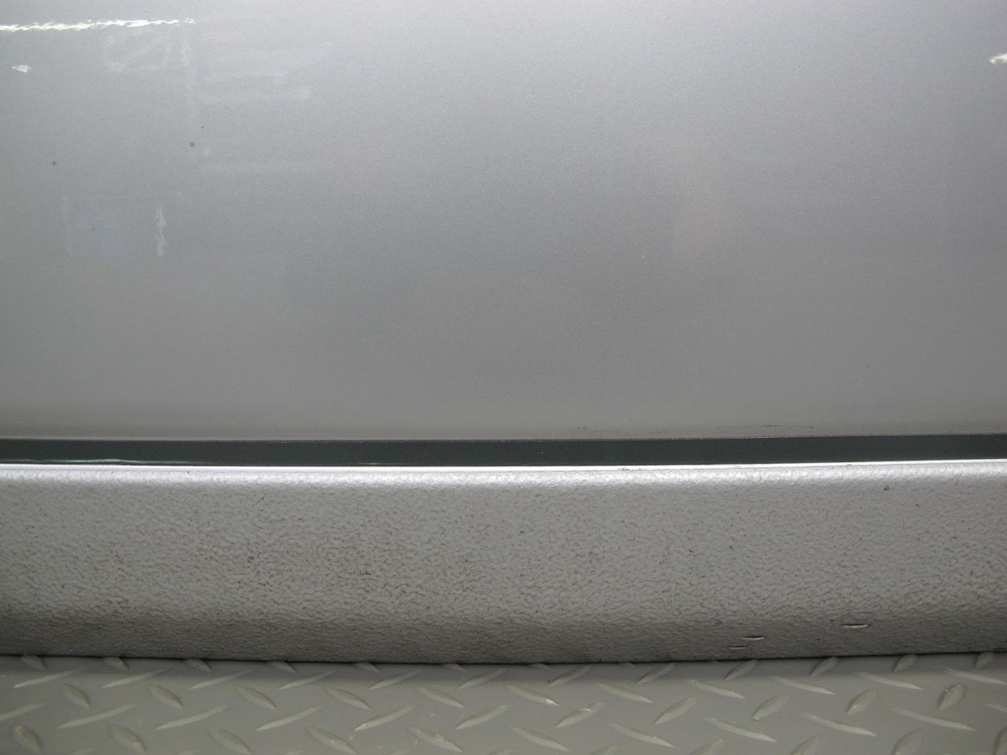 90-93 Nissan Z32 300ZX Coupe 2+0 Left Driver Door Shell Panel Silver OEM