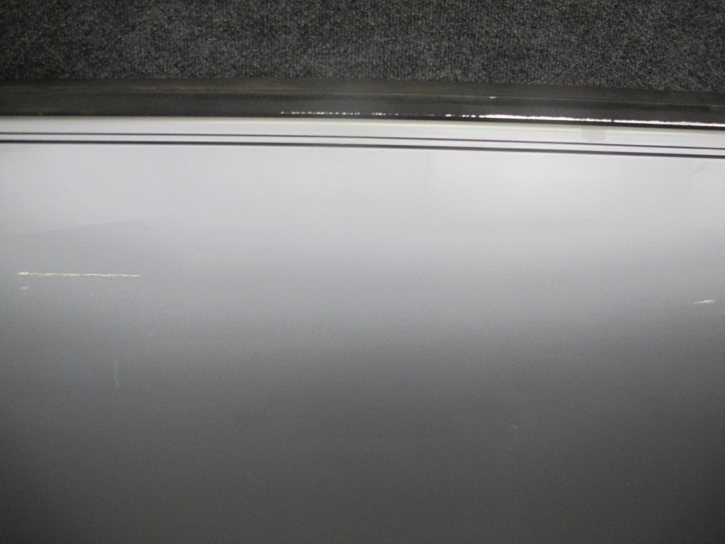 90-93 Nissan Z32 300ZX Coupe 2+0 Left Driver Door Shell Panel Silver OEM