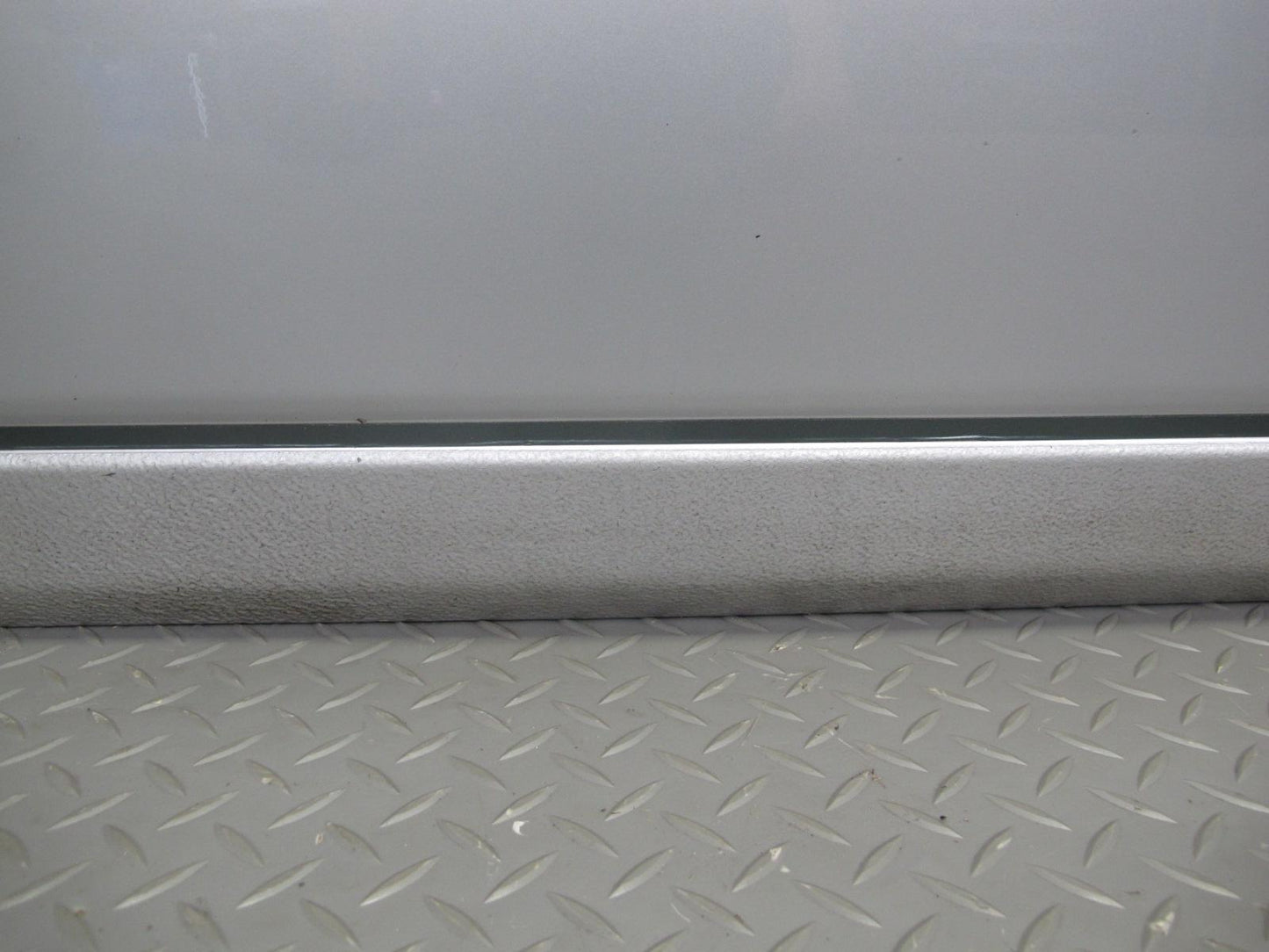 90-93 Nissan Z32 300ZX Coupe 2+0 Left Driver Door Shell Panel Silver OEM