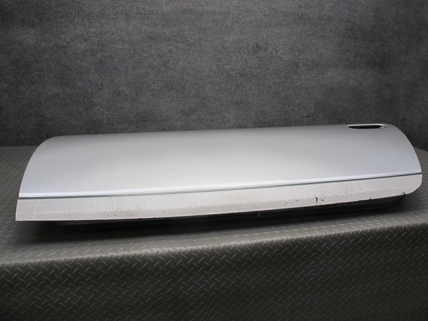 90-93 Nissan Z32 300ZX Coupe 2+0 Left Driver Door Shell Panel Silver OEM