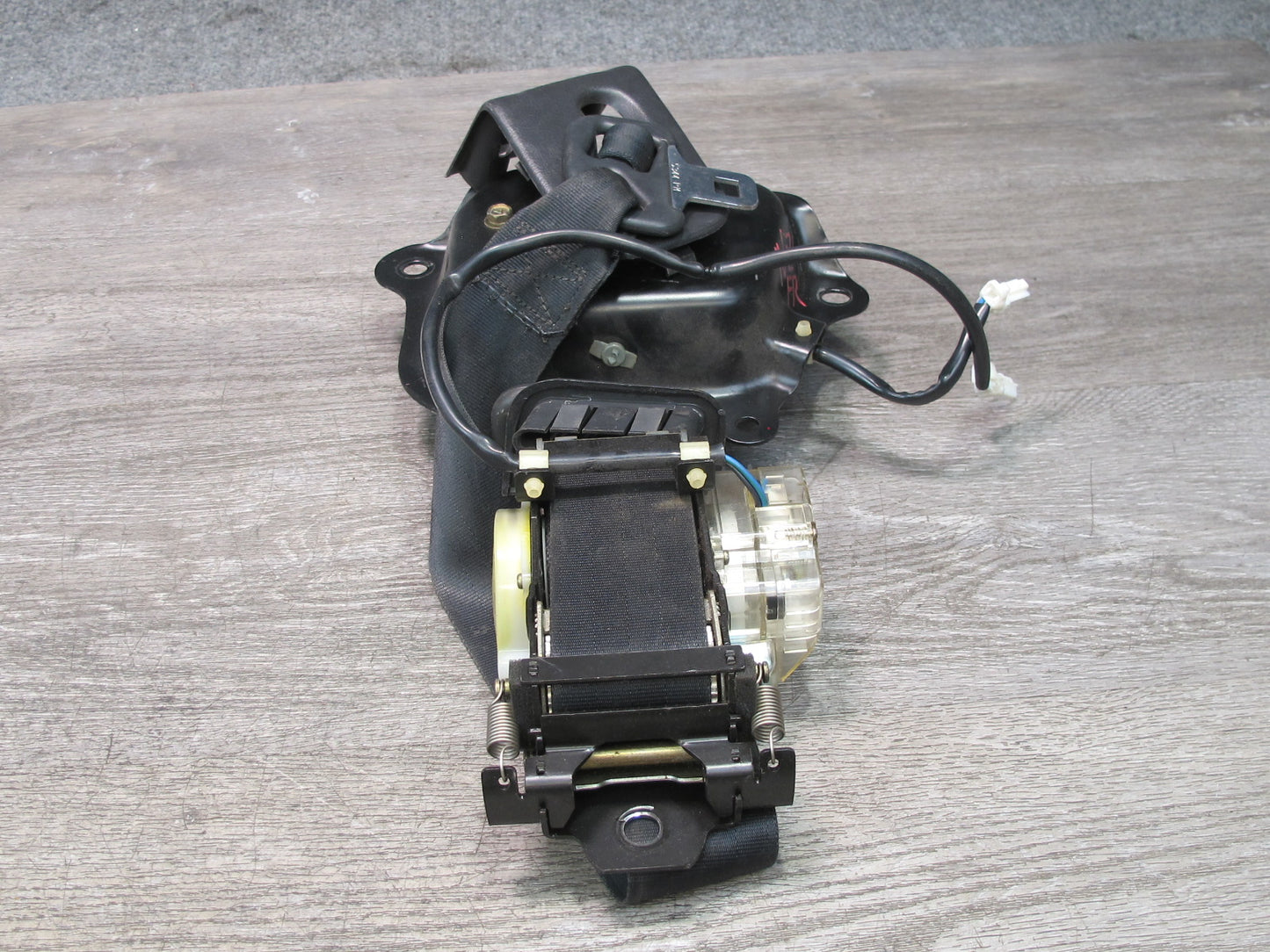 90-96 NISSAN 300ZX Z32 2-SEAT FRONT LEFT & RIGHT SIDE SEATBELT RETRACTOR SET OEM