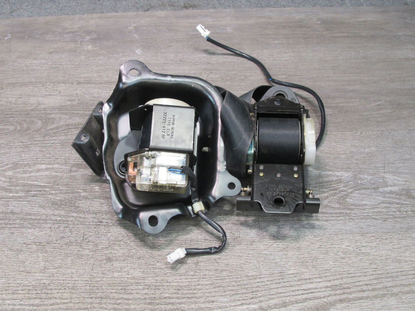 90-96 NISSAN 300ZX Z32 2-SEAT FRONT LEFT & RIGHT SIDE SEATBELT RETRACTOR SET OEM