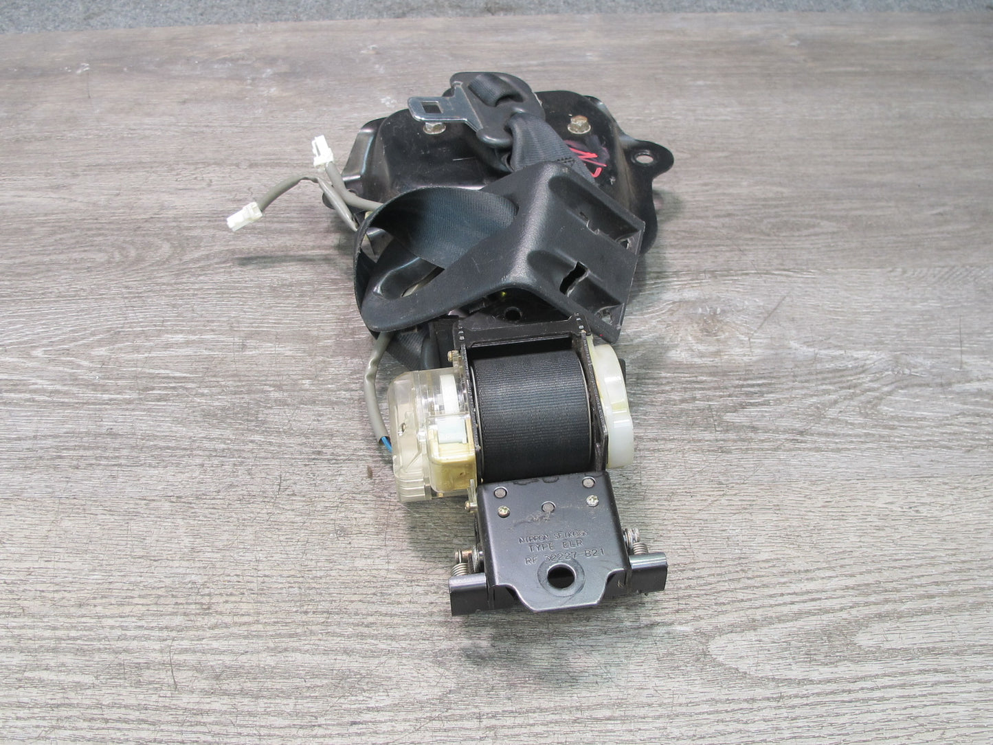 90-96 NISSAN 300ZX Z32 2-SEAT FRONT LEFT & RIGHT SIDE SEATBELT RETRACTOR SET OEM