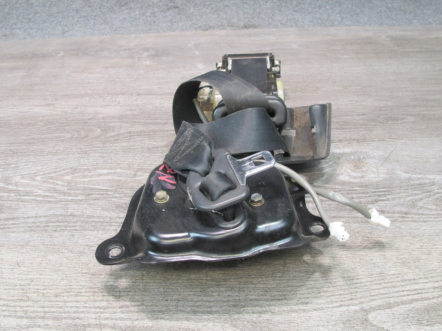 90-96 NISSAN 300ZX Z32 2-SEAT FRONT LEFT & RIGHT SIDE SEATBELT RETRACTOR SET OEM