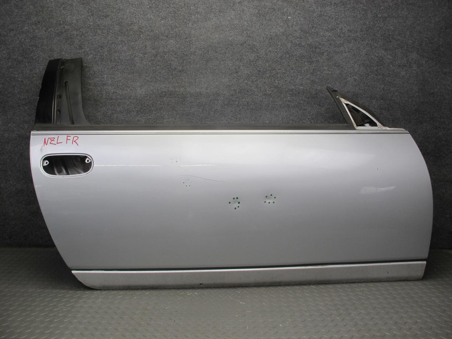 90-93 Nissan Z32 300ZX Coupe 2+0 Right Passenger Door Shell Panel Silver OEM