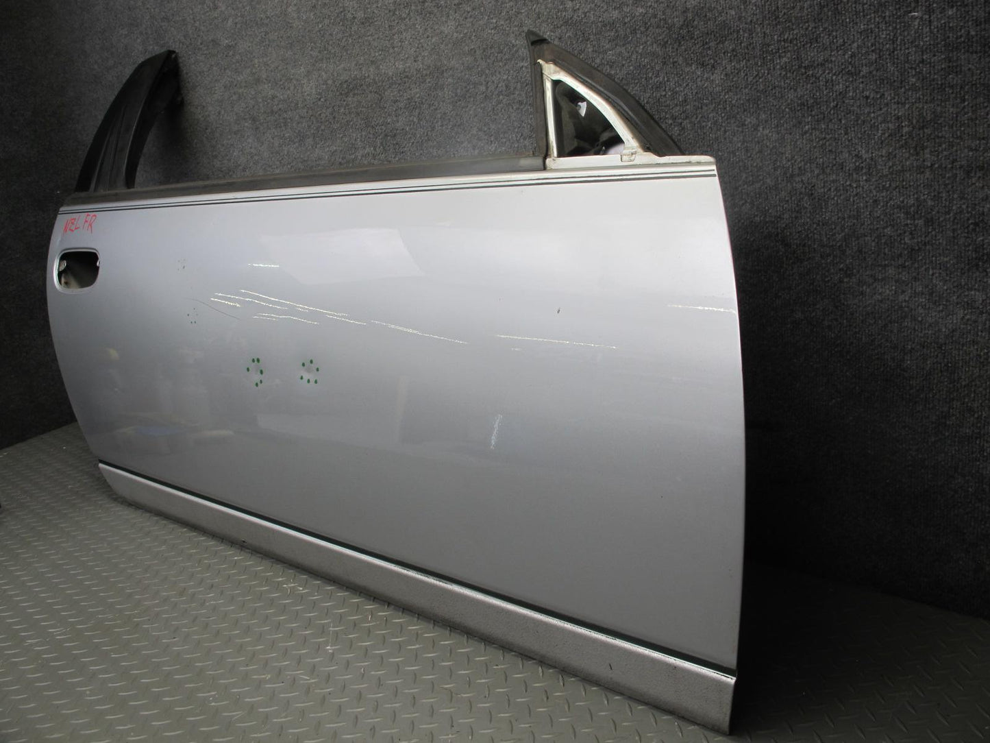 90-93 Nissan Z32 300ZX Coupe 2+0 Right Passenger Door Shell Panel Silver OEM