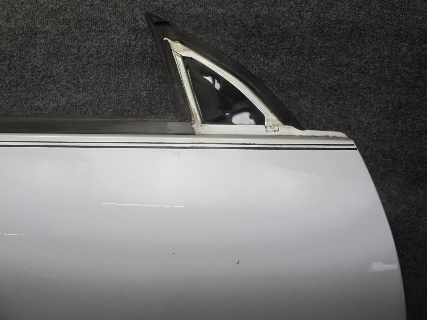 90-93 Nissan Z32 300ZX Coupe 2+0 Right Passenger Door Shell Panel Silver OEM