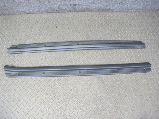 90-96 Nissan Z32 300ZX 2+0 Set of 2 Left & Right Door Scuff Sill Plate Trim OEM
