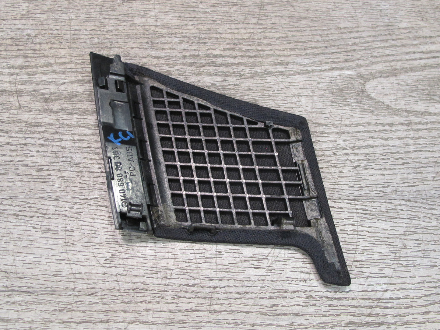 96-99 Mercedes W140 C140 Cl-class Dash Front Right Speaker Grille Trim Cover OEM
