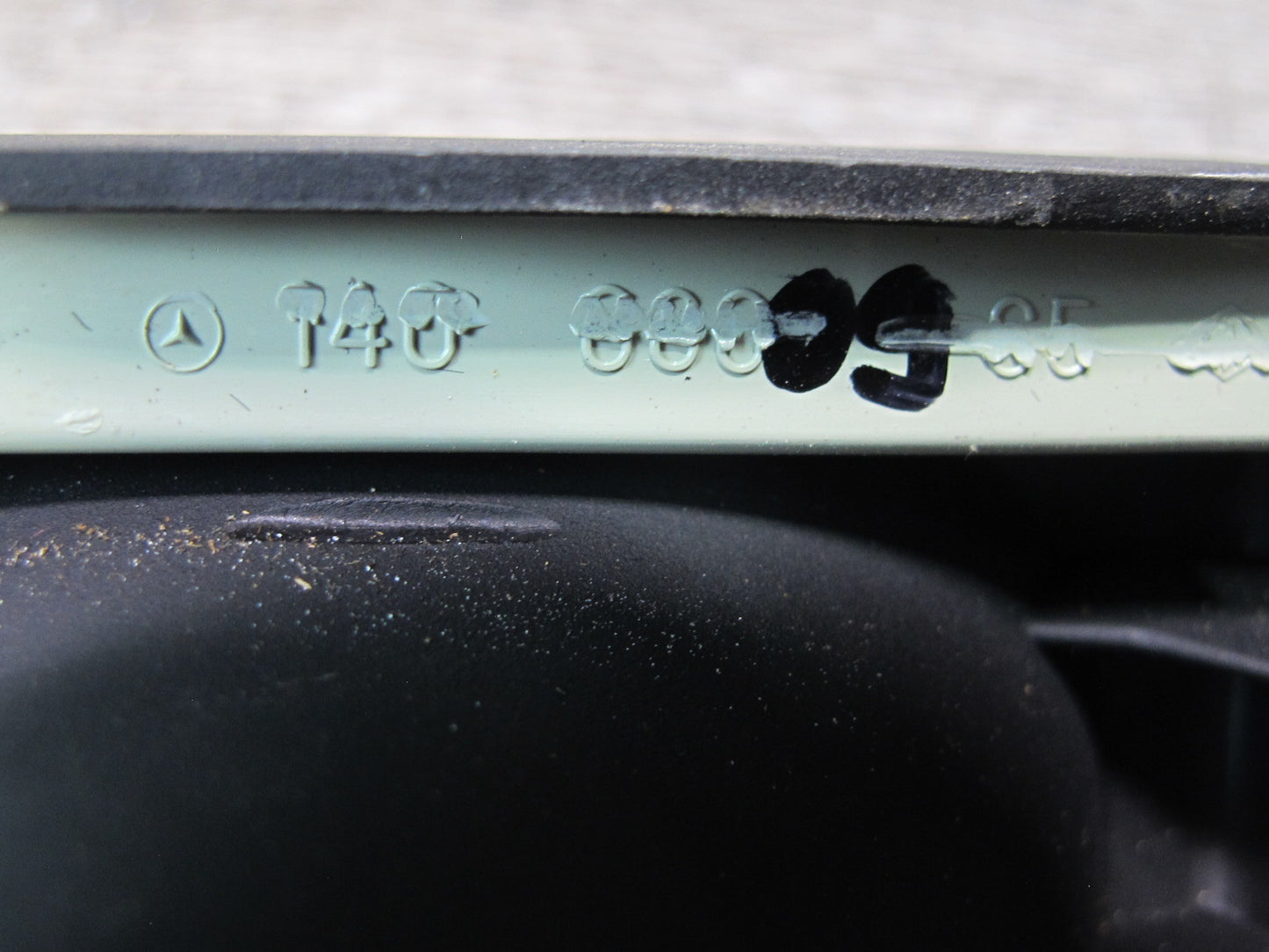 96-99 Mercedes W140 C140 Cl-class Headlight Switch Trim Bezel Panel OEM