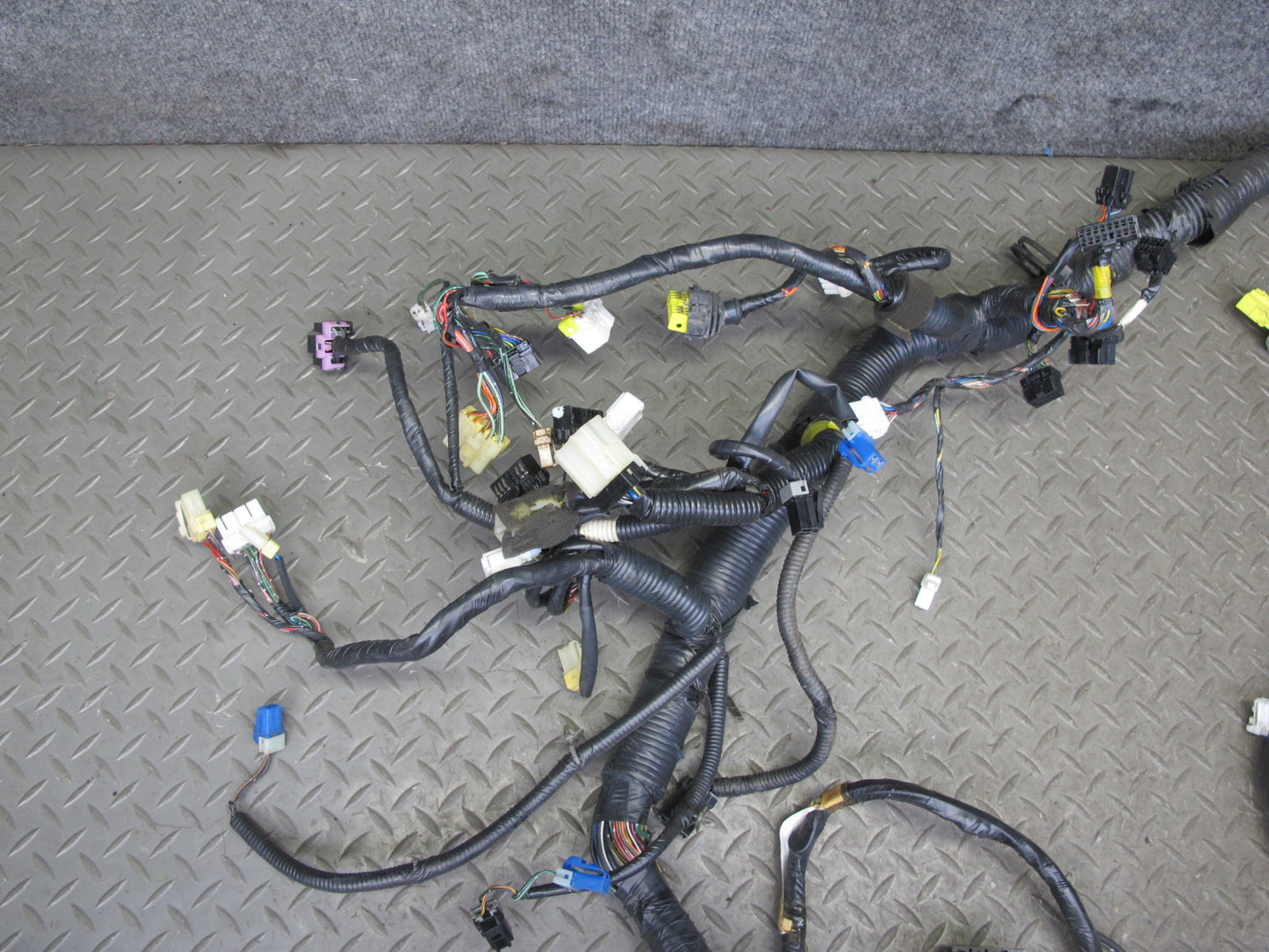 1991 Nissan Z32 300ZX 2+0 Coupe Turbo M/T Under Dash Wire Wiring Harness OEM