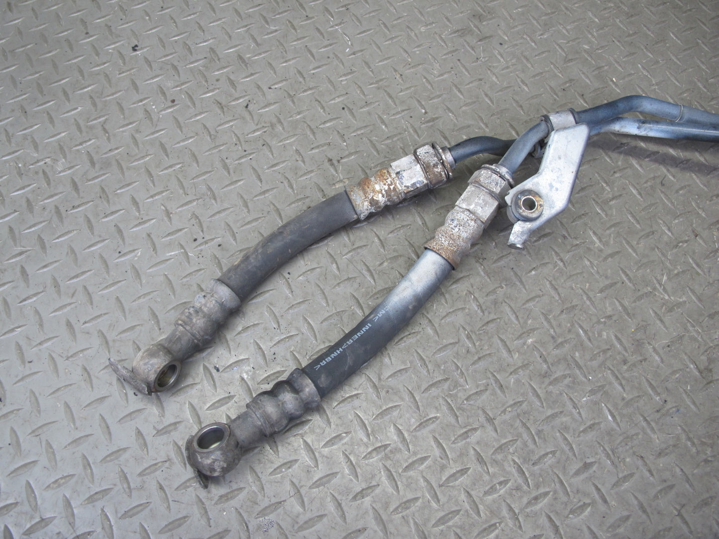 04-08 Mazda RX8 A/T Power Steering Hose Line Pipe OEM