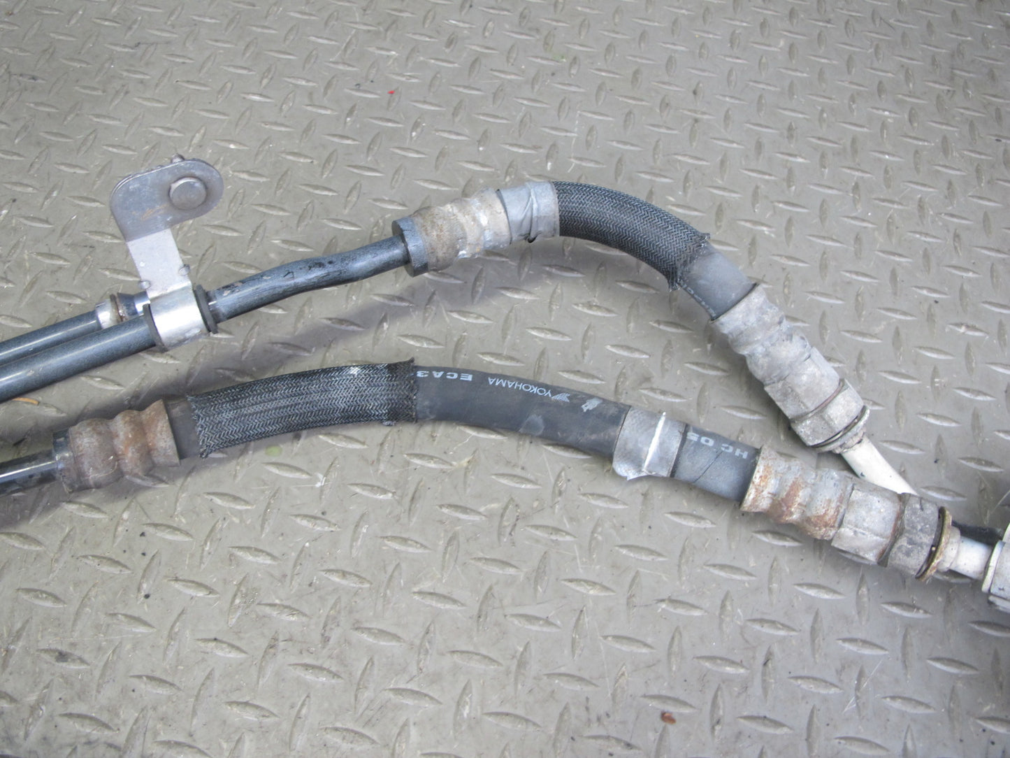 04-08 Mazda RX8 A/T Power Steering Hose Line Pipe OEM