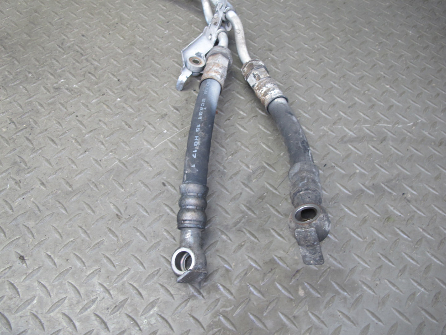 04-08 Mazda RX8 A/T Power Steering Hose Line Pipe OEM