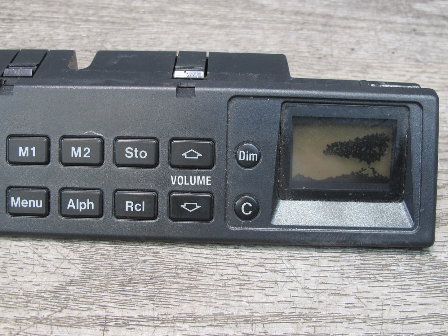 96-99 Mercedes W140 C140 Cl-class Phone Pad Control Switch Panel OEM