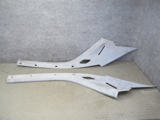 96-99 Mercedes W140 C140 CL Coupe Set of 2 Rear Interior C Pillar Trim Panel OEM