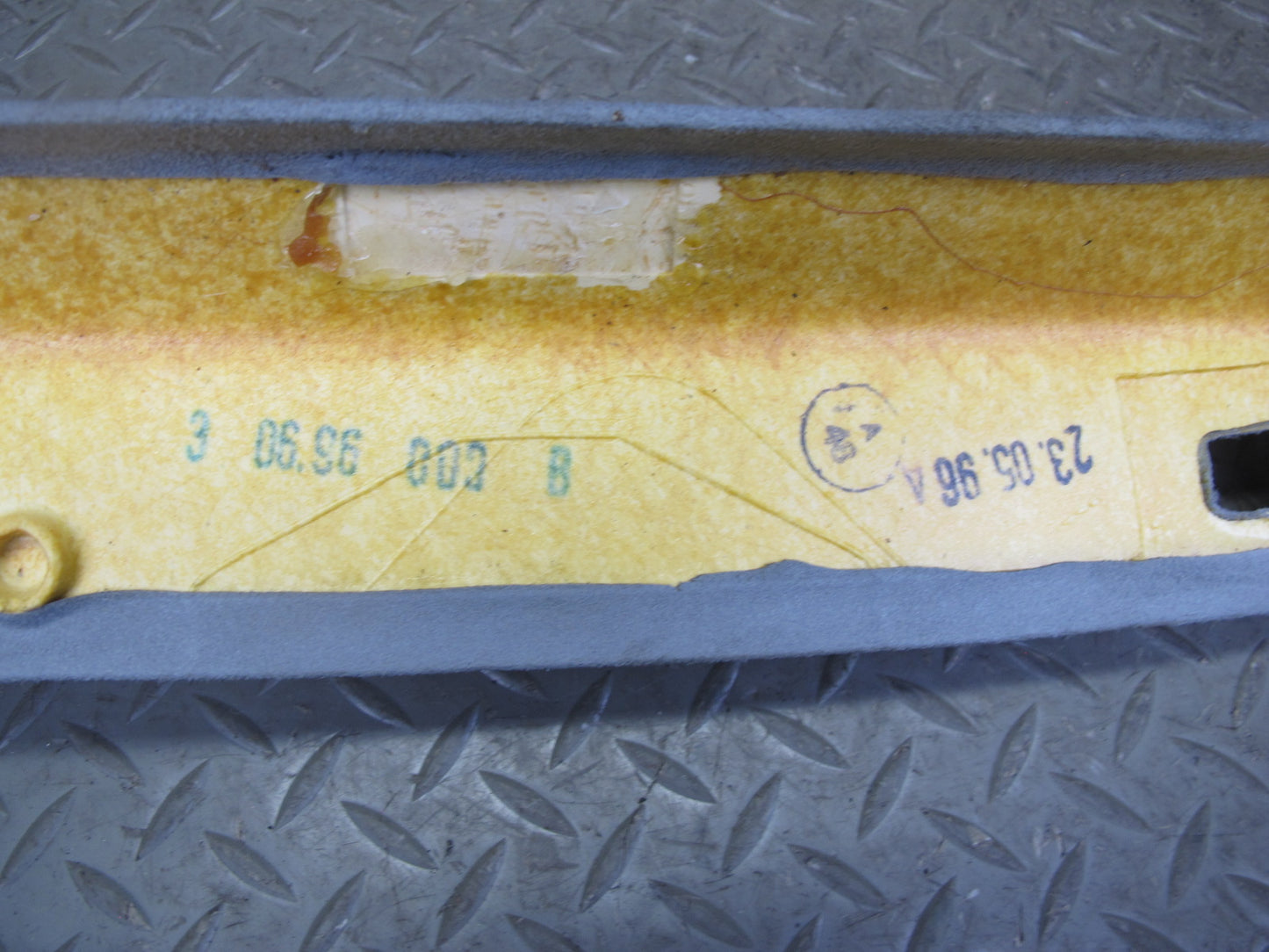 96-99 Mercedes W140 C140 CL Coupe Set of 2 Rear Interior C Pillar Trim Panel OEM