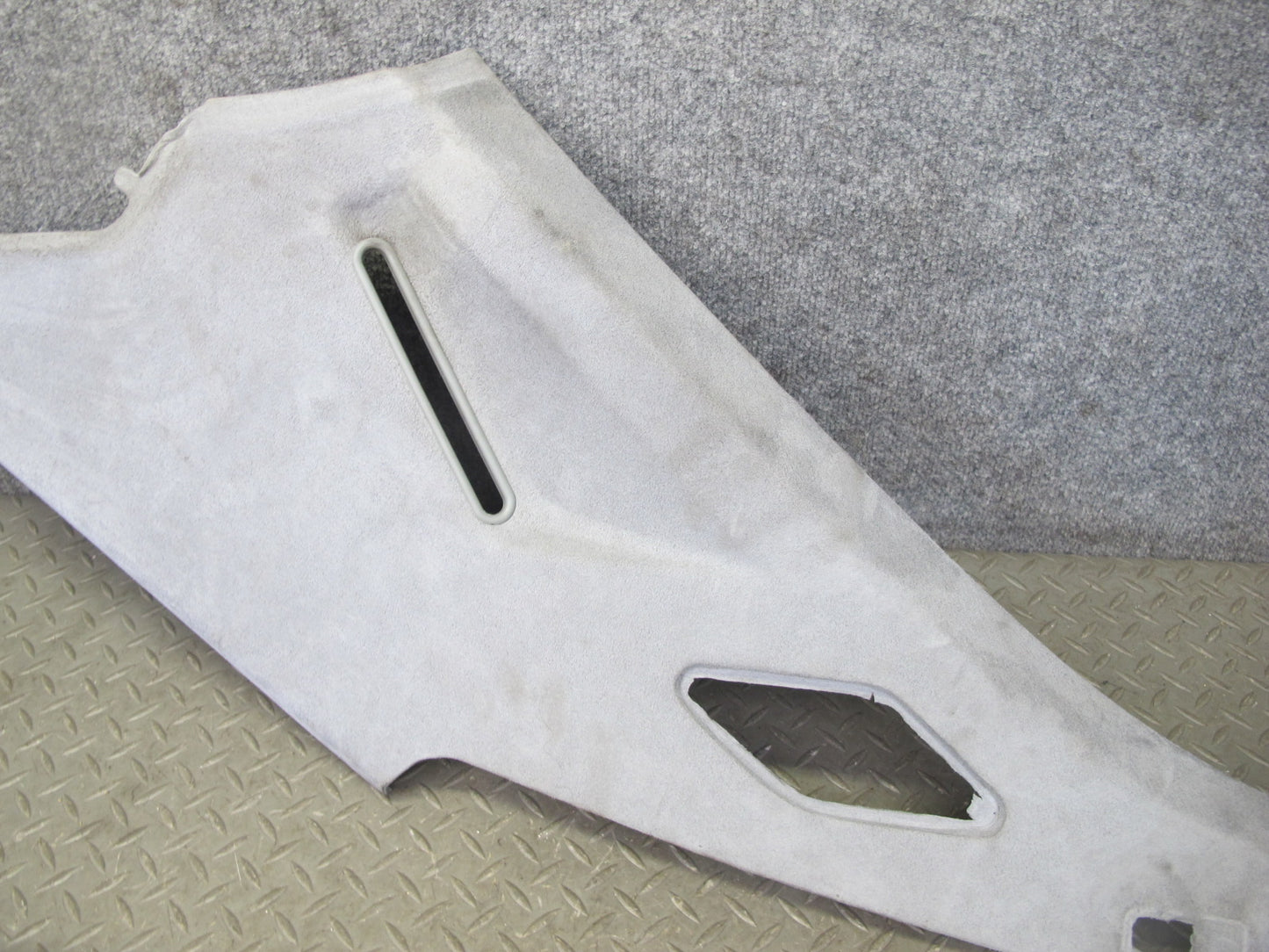 96-99 Mercedes W140 C140 CL Coupe Set of 2 Rear Interior C Pillar Trim Panel OEM