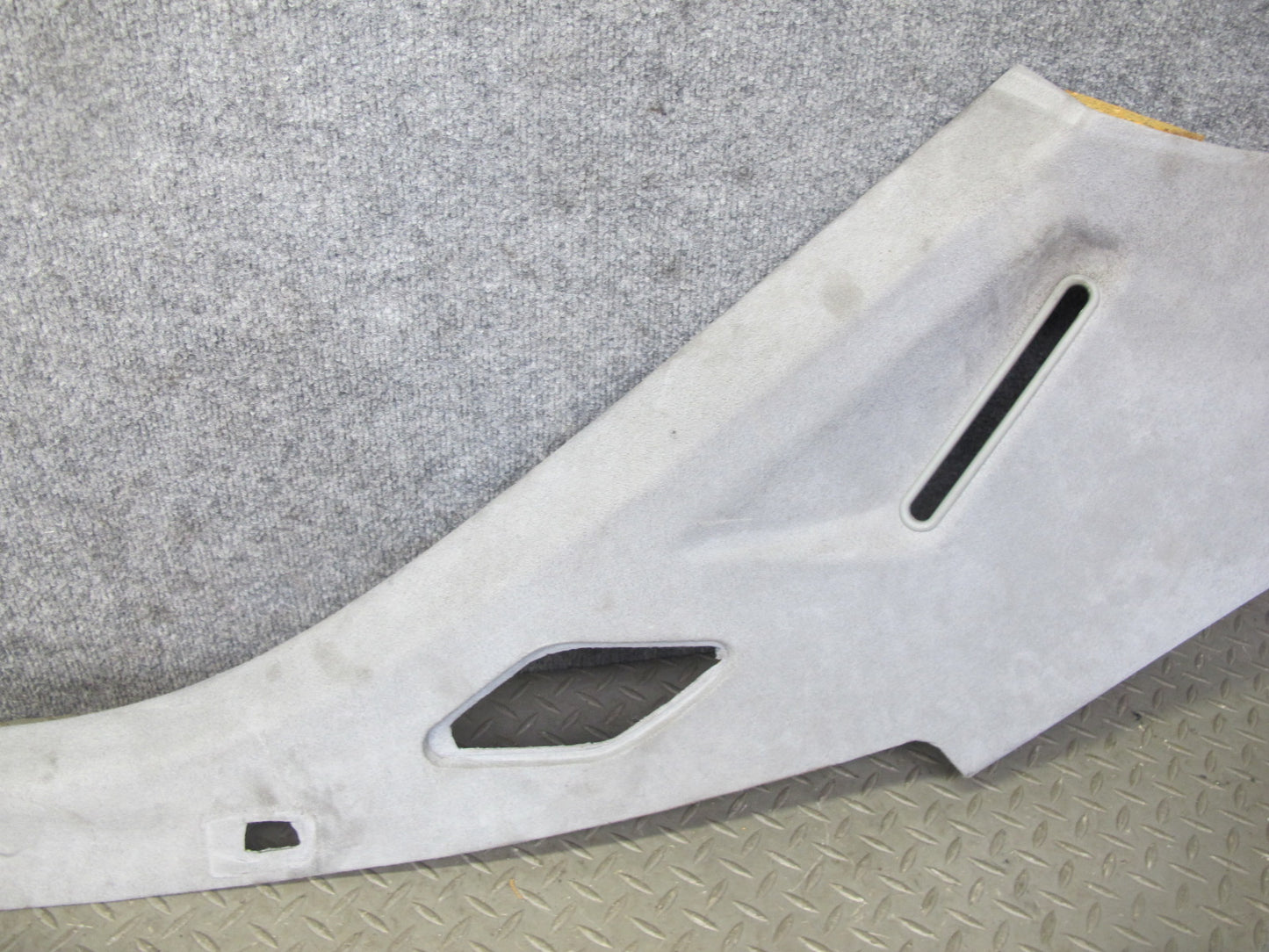 96-99 Mercedes W140 C140 CL Coupe Set of 2 Rear Interior C Pillar Trim Panel OEM