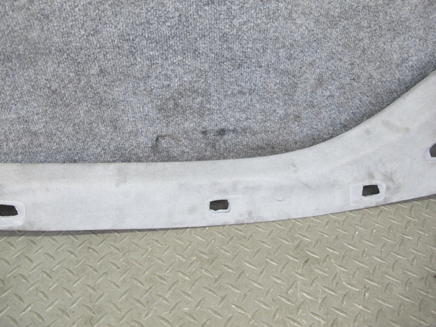 96-99 Mercedes W140 C140 CL Coupe Set of 2 Rear Interior C Pillar Trim Panel OEM