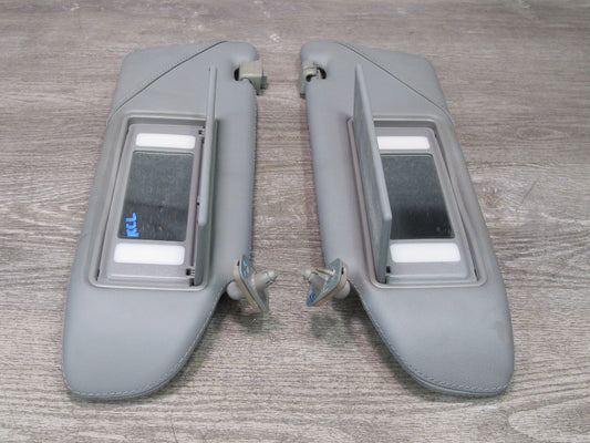 96-99 Mercedes W140 C140 CL Coupe Set of 2 Front Left & Right Sun Visor OEM