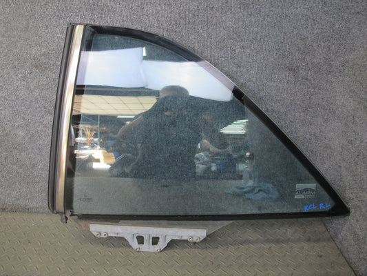 96-99 Mercedes W140 C140 Cl-class Coupe Rear Left Quarter Glass Window OEM