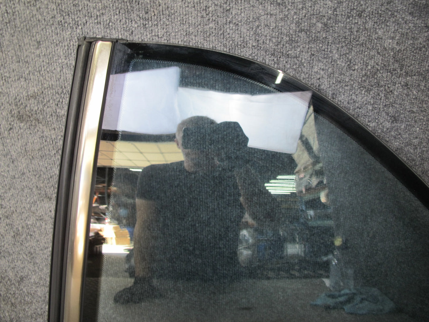 96-99 Mercedes W140 C140 Cl-class Coupe Rear Left Quarter Glass Window OEM