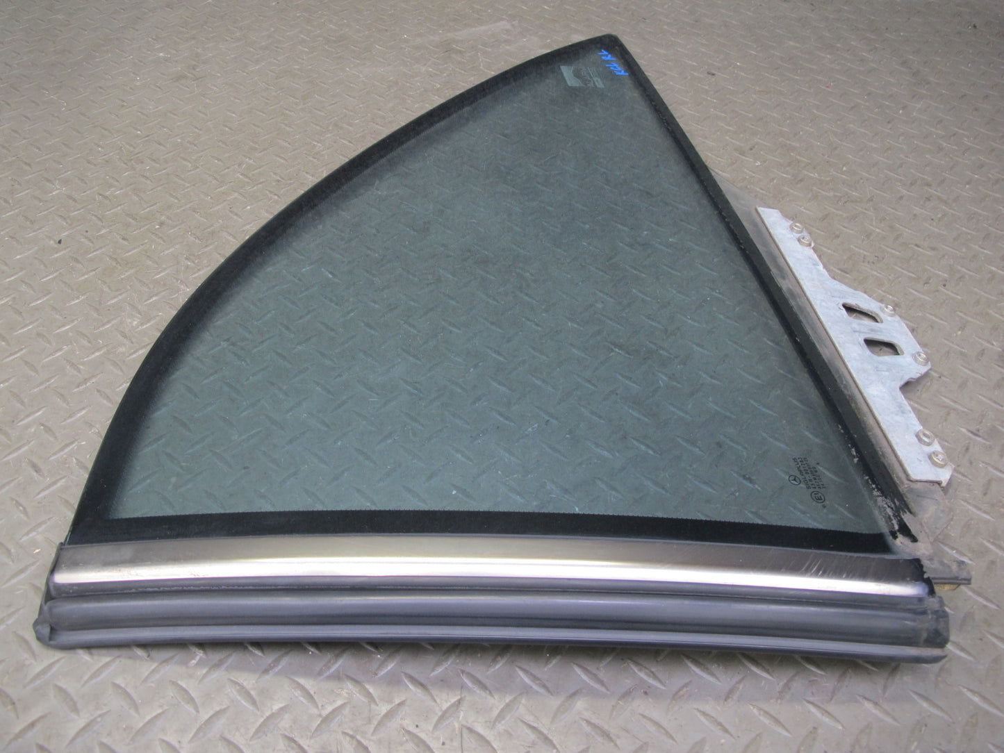96-99 Mercedes W140 C140 Cl-class Coupe Rear Left Quarter Glass Window OEM