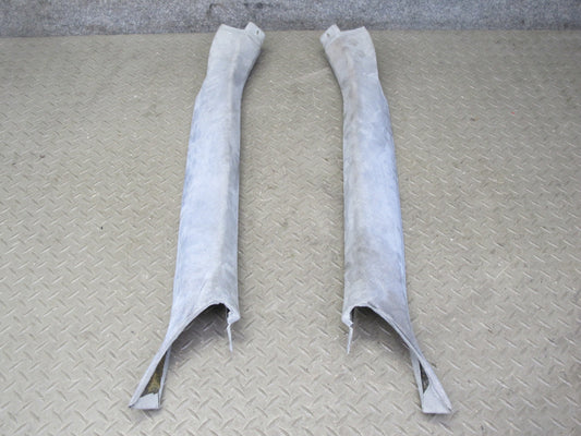 96-99 Mercedes W140 C140 CL Coupe Front Interior A Pillar Trim Panel Set OEM