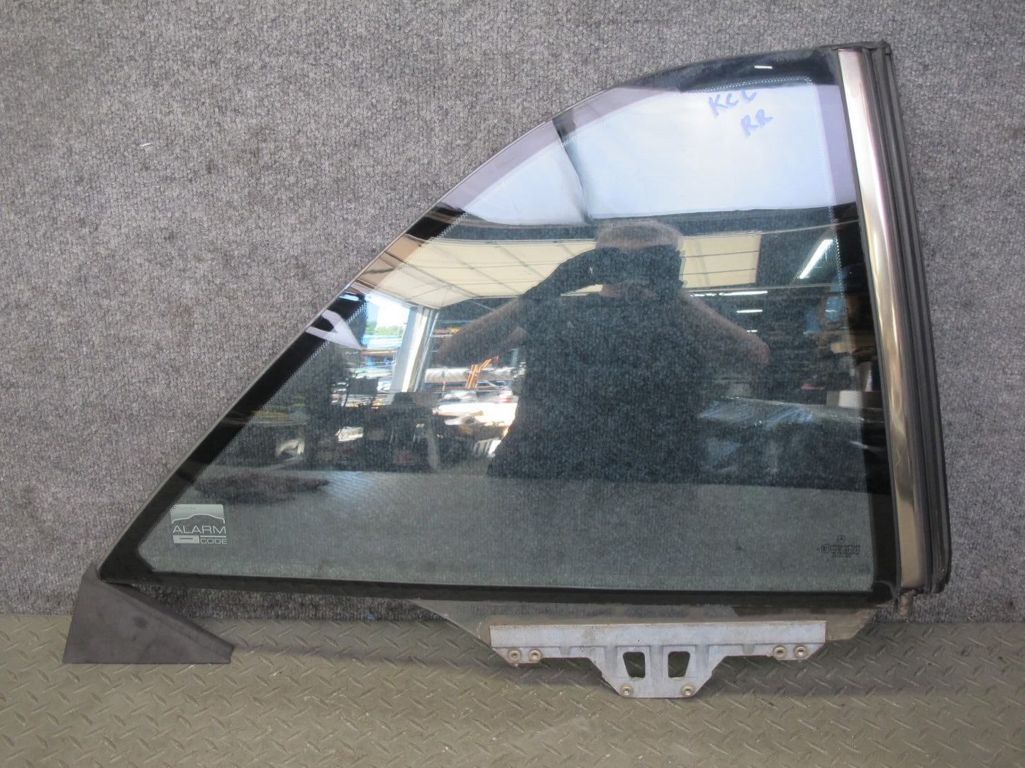 96-99 Mercedes W140 C140 Cl-class Coupe Rear Right Quarter Glass Window OEM