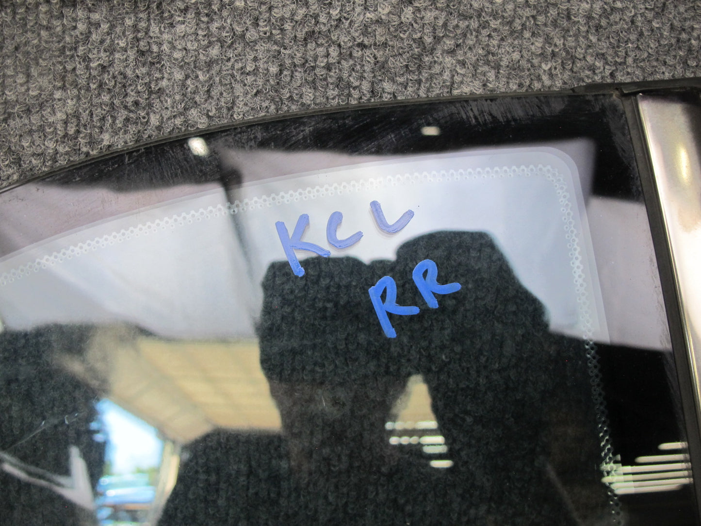 96-99 Mercedes W140 C140 Cl-class Coupe Rear Right Quarter Glass Window OEM