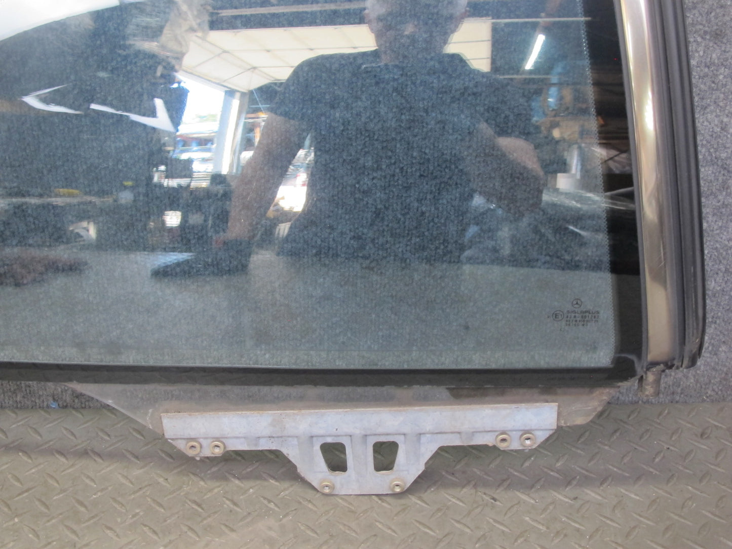 96-99 Mercedes W140 C140 Cl-class Coupe Rear Right Quarter Glass Window OEM