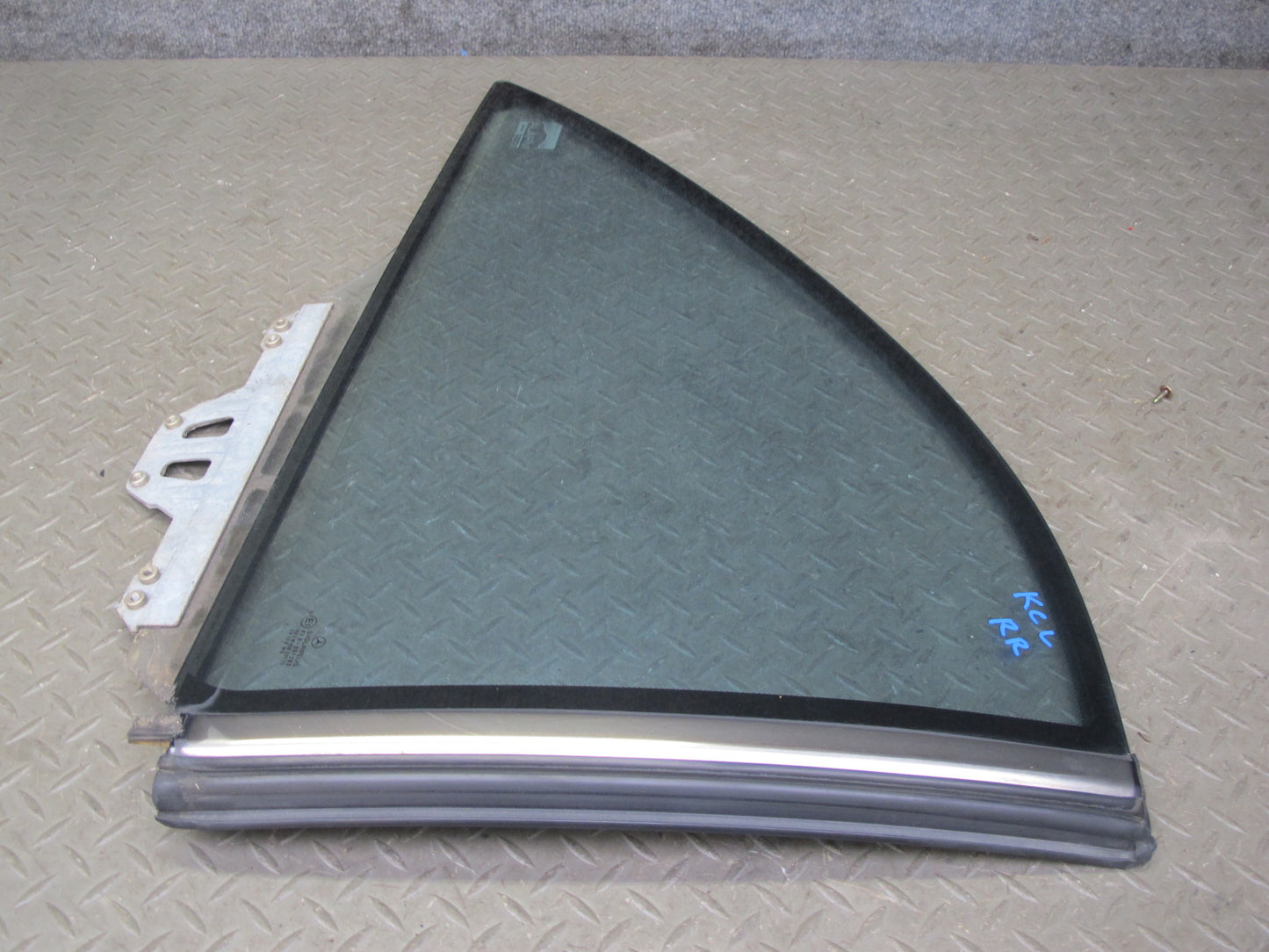 96-99 Mercedes W140 C140 Cl-class Coupe Rear Right Quarter Glass Window OEM