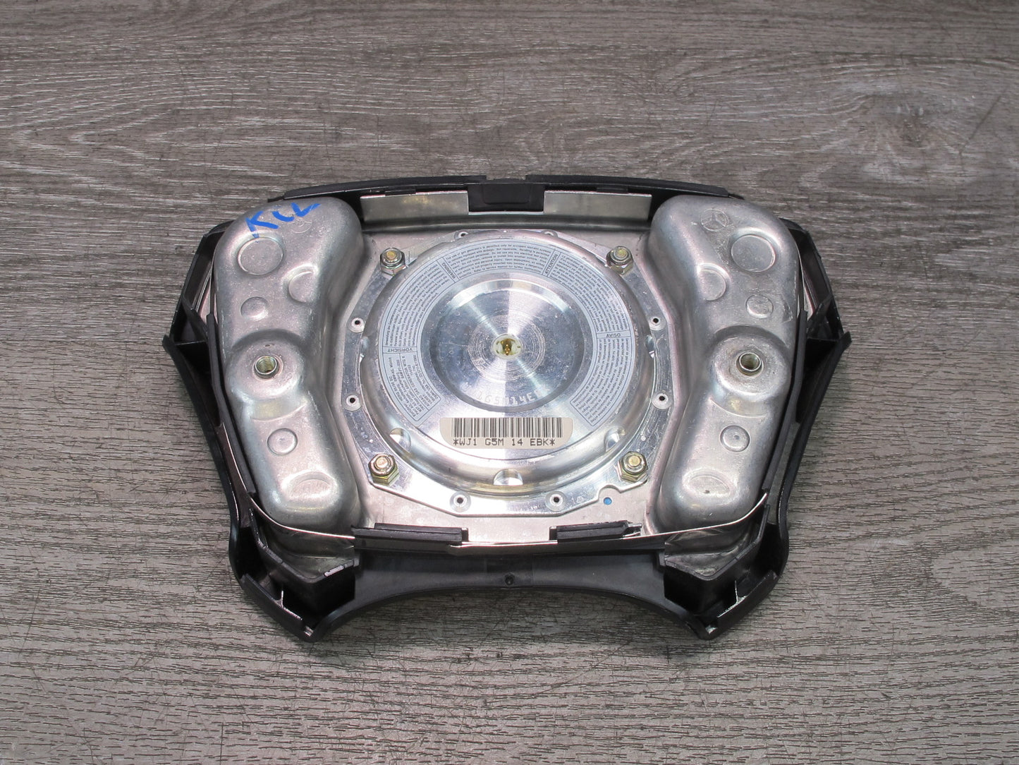 96-99 MERCEDES W140 COUPE CL600 FRONT LEFT DRIVER SIDE STEERING WHEEL SRS AIRBAG OEM